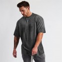 Men's Running Shirt Crew Neck Cotton Solid Colored Sport Athleisure Tee Tshirt Shirt Short Sleeve Breathable Moisture Wicking Soft Fitness Running Walking Jogging Exercise Athletic Athleisure