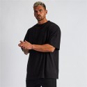 Men's Running Shirt Crew Neck Cotton Solid Colored Sport Athleisure Tee Tshirt Shirt Short Sleeve Breathable Moisture Wicking Soft Fitness Running Walking Jogging Exercise Athletic Athleisure