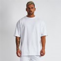 Men's Running Shirt Crew Neck Cotton Solid Colored Sport Athleisure Tee Tshirt Shirt Short Sleeve Breathable Moisture Wicking Soft Fitness Running Walking Jogging Exercise Athletic Athleisure