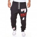 Men's Sweatpants Joggers Pants Drawstring Cotton Letter Printed Sport Athleisure Pants / Trousers Bottoms Breathable Soft Comfortable Running Everyday Use Athleisure Activewear Exercising General Use