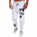 Men's Sweatpants Joggers Pants Drawstring Cotton Letter Printed Sport Athleisure Pants / Trousers Bottoms Breathable Soft Comfortable Running Everyday Use Athleisure Activewear Exercising General Use