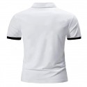 Men's Golf Shirt Graphic Bat Turndown White Short Sleeve Hot Stamping Outdoor Halloween Button-Down Print Tops Fashion Designer Casual Comfortable / Sports