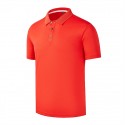 Men's Golf Shirt Solid Color Turndown White Black Blue Gray Yellow Short Sleeve Outdoor Casual Button-Down Tops Fashion Casual Comfortable / Sports