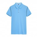 Men's Golf Shirt Solid Color Turndown White Black Blue Gray Yellow Short Sleeve Outdoor Casual Button-Down Tops Fashion Casual Comfortable / Sports