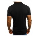 Men's Golf Shirt Tennis Shirt  Gradient Collar White Black Gray Red Navy Blue Long Sleeve Outdoor Street Button-Down Print Tops Cotton Sportswear Casual Comfortable