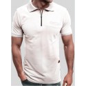 Men's Golf Shirt Tennis Shirt  Gradient Collar White Black Gray Red Navy Blue Long Sleeve Outdoor Street Button-Down Print Tops Cotton Sportswear Casual Comfortable