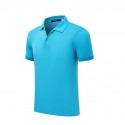 Men's Golf Shirt Tennis Shirt Solid Color Collar Button Down Collar Sapphire White Black Yellow Sky Blue Formal Ceremony Tops / Summer / Summer