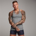Men's Tank Top Vest Undershirt Solid Color Crew Neck White Black Blue Gray Red Sleeveless Casual Daily Tops Sports Fashion Lightweight Big and Tall / Summer / Summer