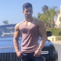 Men's Tank Top Vest Undershirt Solid Color Crew Neck White Black Blue Gray Red Sleeveless Casual Daily Tops Sports Fashion Lightweight Big and Tall / Summer / Summer