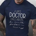 Men's T shirt Tee Graphic Letter Crew Neck Black Gray Wine Navy Blue Short Sleeve Hot Stamping Casual Daily Print Tops Sports Fashion Lightweight Muscle / Summer / Summer