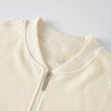 Men's T shirt Tee Solid Color Stand Collar Black Khaki Light gray Dark Gray Coffee Short Sleeve Daily Holiday Zipper Tops Cotton Casual Comfortable / Summer / Summer