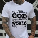 Men's T shirt Tee Letter Graphic Prints Crew Neck White Black Blue Short Sleeve Hot Stamping Casual Daily Print Tops Sports Fashion Comfortable Big and Tall / Summer / Summer
