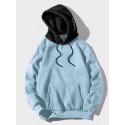 Men's Pullover Hoodie Sweatshirt Hooded Solid Color Graphic Front Pocket Daily Basic Casual Hoodies Sweatshirts  Long Sleeve Loose Fit Green Black
