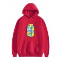 35% cotton lyrical lemonade pullover hoodie long sleeve street real music hip hop casual hoodie basic plus size for men pullover hooded sweatershirt black white Fleece