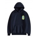 35% cotton lyrical lemonade pullover hoodie long sleeve street real music hip hop casual hoodie basic plus size for men pullover hooded sweatershirt black white Fleece