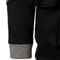 Men's Hoodie Zip Up Hoodie Hooded Color Block Daily Sports Going out Basic Hoodies Sweatshirts  Long Sleeve Black Light gray / Spring / Fall