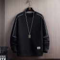 Men's Sweatshirt Pullover Solid Color Daily Holiday Going out non-printing Streetwear Casual Hoodies Sweatshirts  Long Sleeve Green White