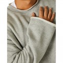 Men's Sweatshirt Pullover Solid Color Casual Daily Holiday non-printing Cotton Casual Streetwear Hoodies Sweatshirts Oversized Long Sleeve White Black Camel