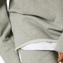 Men's Sweatshirt Pullover Solid Color Casual Daily Holiday non-printing Cotton Casual Streetwear Hoodies Sweatshirts Oversized Long Sleeve White Black Camel