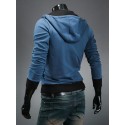 Men's Hoodie Jacket Hooded Solid Colored Daily Sports Weekend Cotton Plus Size Active Casual Hoodies Sweatshirts  Long Sleeve Slim White Black / Winter / Spring / Fall / Winter