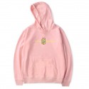 Men's Unisex Plus Size Pullover Hoodie Sweatshirt Lemon Hooded Sport Outdoor Hot Stamping Basic Casual Heavyweight Lyricallemonade Merch Hoodies Sweatshirts Long Sleeve A gray A white A black