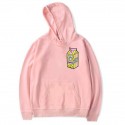 Men's Unisex Plus Size Pullover Hoodie Sweatshirt Lemon Hooded Sport Outdoor Hot Stamping Basic Casual Heavyweight Lyricallemonade Merch Hoodies Sweatshirts Long Sleeve A gray A white A black