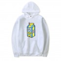 Men's Unisex Plus Size Pullover Hoodie Sweatshirt Lemon Hooded Sport Outdoor Hot Stamping Basic Casual Heavyweight Lyricallemonade Merch Hoodies Sweatshirts Long Sleeve A gray A white A black