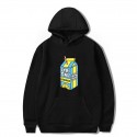 Men's Unisex Plus Size Pullover Hoodie Sweatshirt Lemon Hooded Sport Outdoor Hot Stamping Basic Casual Heavyweight Lyricallemonade Merch Hoodies Sweatshirts Long Sleeve A gray A white A black