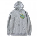 Men's Unisex Plus Size Pullover Hoodie Sweatshirt Lemon Hooded Sport Outdoor Hot Stamping Basic Casual Heavyweight Lyricallemonade Merch Hoodies Sweatshirts Long Sleeve A gray A white A black