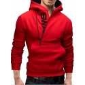 Men's Pullover Hoodie Sweatshirt Hooded Color Block Half Zip Daily Weekend Cotton Basic Sportswear Hoodies Sweatshirts  Long Sleeve Black Blue / Winter / Fall / Winter