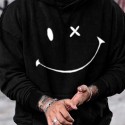 Men's Hoodie Pullover Hoodie Sweatshirt Hooded Graphic Zipper Pocket Daily Holiday Going out Hot Stamping Streetwear Casual Hoodies Sweatshirts  Long Sleeve Black