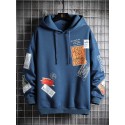 Hip Hop Hoodie Old School Style Sweatshirt Rap-beatbox Pullover Hooded for Teens Men Streetwear Hoodie