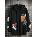 Hip Hop Hoodie Old School Style Sweatshirt Rap-beatbox Pullover Hooded for Teens Men Streetwear Hoodie