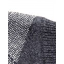 Men's Sweater Vest Jumper Knit Knitted Plaid V Neck Stylish Vintage Style Fall Winter Gray Wine S M L / Sleeveless / Sleeveless