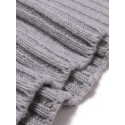 Men's Pullover Jumper Knit Knitted Solid Color Turtleneck Stylish Casual Daily Fall Winter Black Beige S M L / Long Sleeve / Long Sleeve