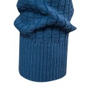 Men's Pullover Sweater Jumper Waffle Knit Cropped Knitted Solid Color Crew Neck Stylish Basic Daily Holiday Fall Winter Blue Gray S M L / Cotton / Long Sleeve / Long Sleeve / Weekend