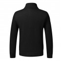Men's Sweater Pajamas Sweater Cardigans Sweater Coat Bishop Sleeve Zipper St Collar Medium Thickness Spring &  Fall Black Gray Khaki