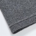 Men's Cardigan Sweater Jumper Ribbed Knit Knitted Solid Color Shirt Collar Stylish Basic Daily Holiday Fall Winter Black Gray M L XL / Long Sleeve