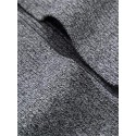 Men's Cardigan Sweater Jumper Ribbed Knit Knitted Solid Color Shirt Collar Stylish Basic Daily Holiday Fall Winter Black Gray M L XL / Long Sleeve