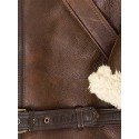 Men's Jacket Outdoor Street Daily Winter Regular Coat Regular Fit Thermal Warm Windproof Breathable Streetwear Sporty Casual Jacket Long Sleeve Solid Color Pocket Brown / Faux Leather