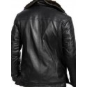 Men's Jacket Outdoor Street Daily Winter Regular Coat Regular Fit Thermal Warm Windproof Breathable Streetwear Sporty Casual Jacket Long Sleeve Solid Color Pocket Black / Faux Leather