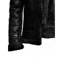 Men's Jacket Outdoor Street Daily Winter Regular Coat Regular Fit Thermal Warm Windproof Breathable Streetwear Sporty Casual Jacket Long Sleeve Solid Color Pocket Black / Faux Leather