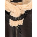 Men's Jacket Outdoor Street Daily Fall Winter Regular Coat Regular Fit Thermal Warm Windproof Breathable Streetwear Sporty Casual Jacket Long Sleeve Solid Color Pocket Brown / Faux Leather