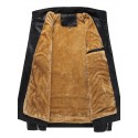 Men's Jacket Outdoor Street Daily Fall Winter Regular Coat Stand Collar Regular Fit Thermal Warm Rain Waterproof Breathable Streetwear Sporty Casual Jacket Long Sleeve Solid Color Pocket Quilted