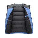 Men's Parka Outdoor Street Daily Fall Winter Regular Coat Stand Collar Regular Fit Warm Breathable Sporty Casual Jacket Long Sleeve Plain Pocket Full Zip Black Blue Wine / Going out