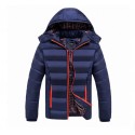 2020 fall winter fur hooded puffer coat thickened warm parka jacket
