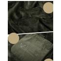 Men's Parka Outdoor Street Daily Fall Winter Long Coat Regular Fit Thermal Warm Breathable Sporty Casual Jacket Long Sleeve Solid Color Fur Trim Pocket Green Blue Khaki / Full Zip / Cotton