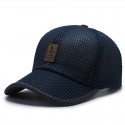 Men's Simple Baseball Cap Dailywear Outdoor Mesh Letter Black Dark Gray Hat Windproof Breathable Ultraviolet Resistant Fall Spring Summer Fashion Quick Drying Sunshade Cap Washable Trendy Baseball Hat