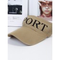 Men's Baseball Cap Sports & Outdoor Dailywear Sexy Solid Color Black White Hat