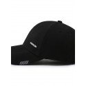 Men's Simple Baseball Cap Dailywear Outdoor Print Letter Black Gray Hat Windproof Breathable Ultraviolet Resistant / Fall / Spring / Summer